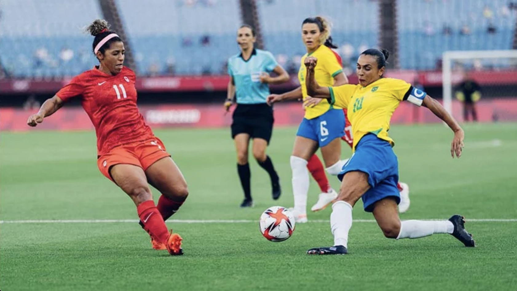 É futebol! Feminino