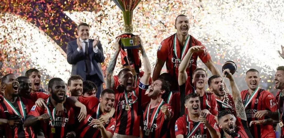 Milan volta a ser campeão italiano após onze anos de jejum