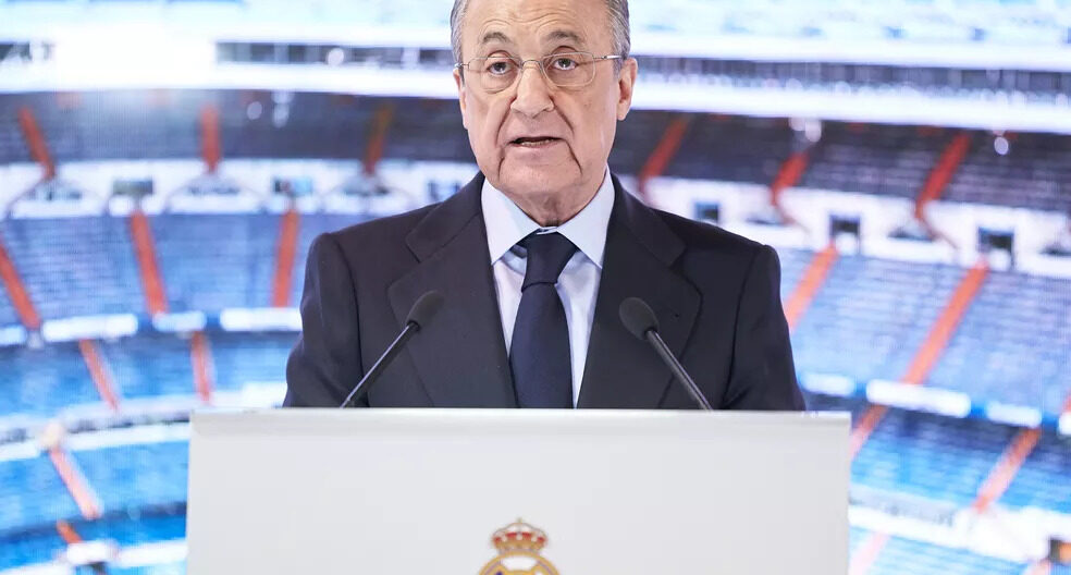 Presidente do Real Madrid renova convocação para a Superliga
