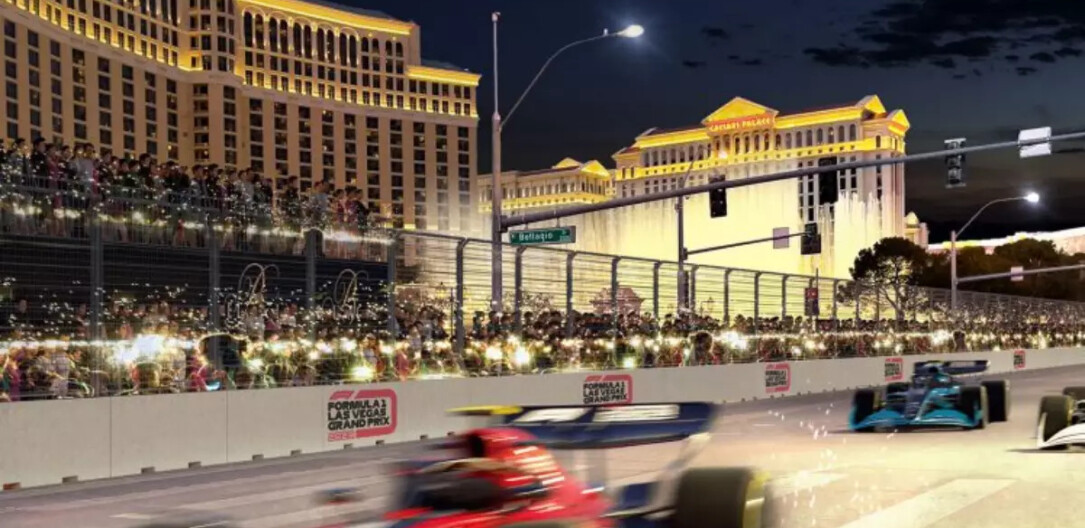 Fórmula 1 busca receita de US$ 500 milhões no GP de Vegas