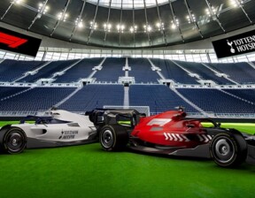 Tottenham anuncia parceria de 15 anos com a Fórmula 1