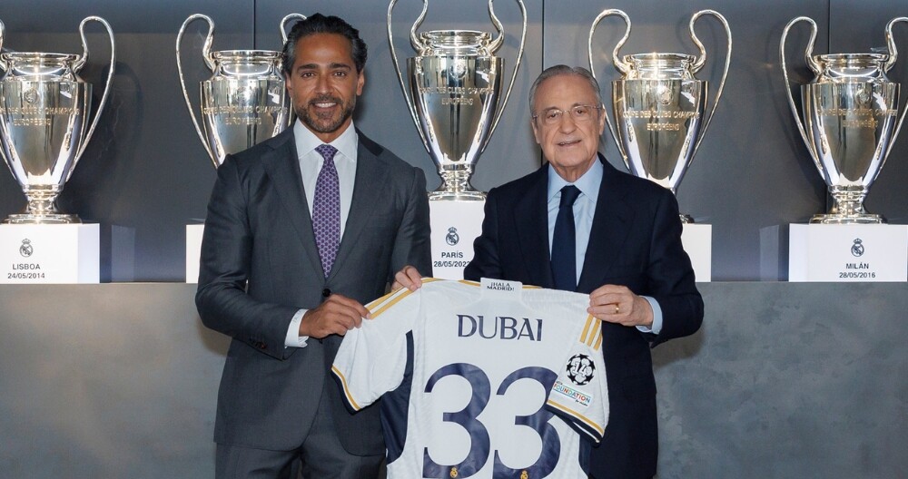 Real Madrid aprofunda laços com os Emirados Árabes Unidos