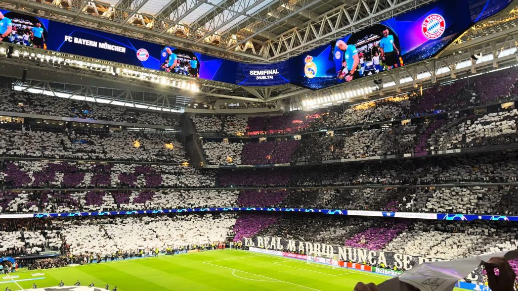 Estádio Santiago Bernabéu, em Madrid (Foto: Wikicommons)