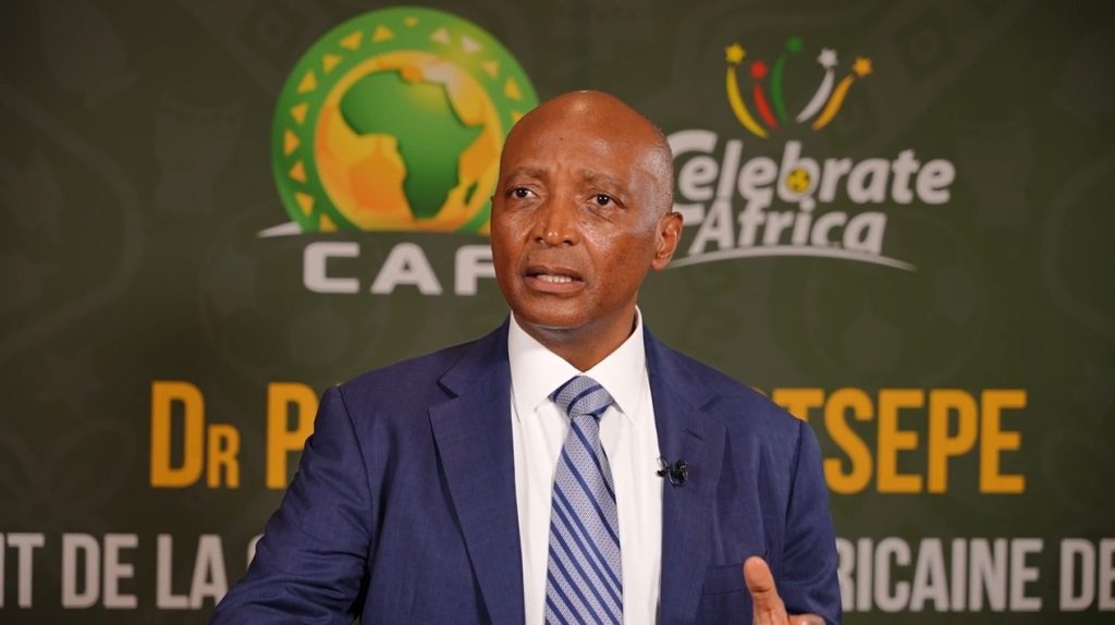 Patrice Motsepe, presidente da CAF